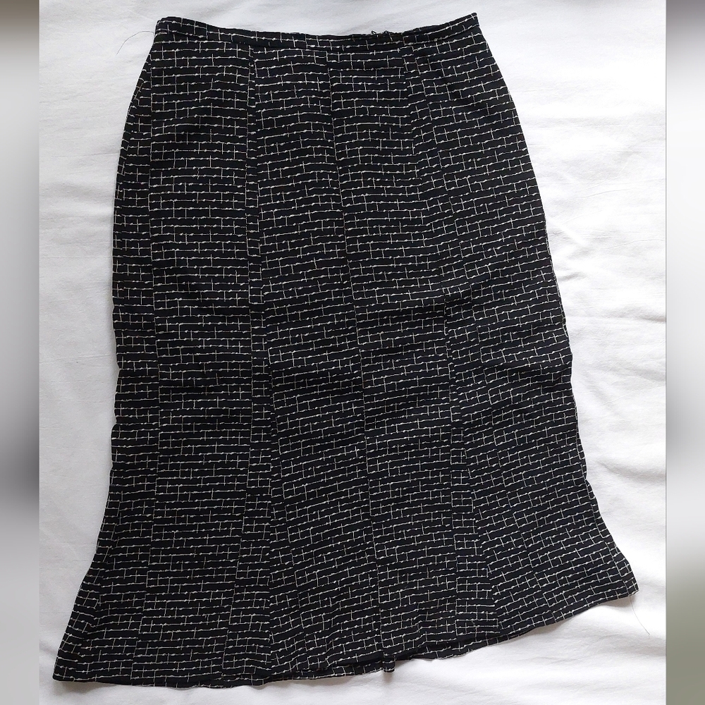 MaxMara A-Line Midi Skirt